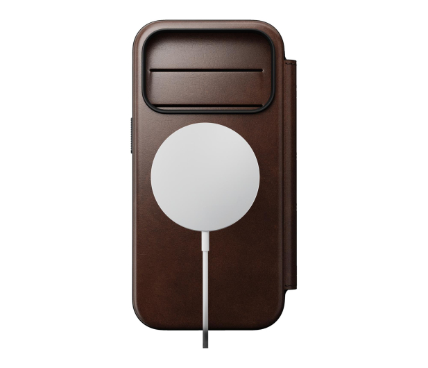 Nomad Modern Leather Folio do iPhone 18 Pro / 17 Pro MagSafe (rust - 1586557 - zdjęcie 3